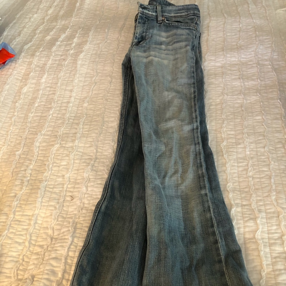 7FAM bootcut jeans.